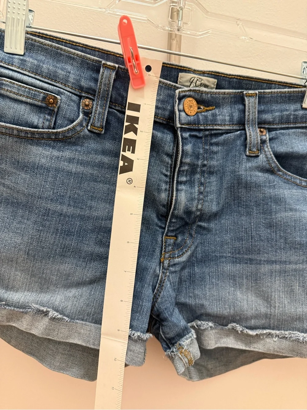 J. Crew Blue Denim Cutoff Shorts